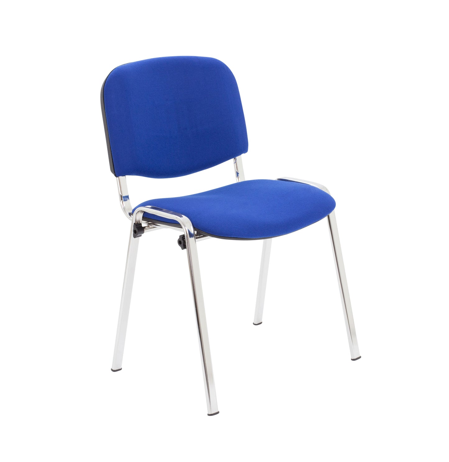 CLUB CHAIR WITH CHROME | ROYAL BLUE CHROME