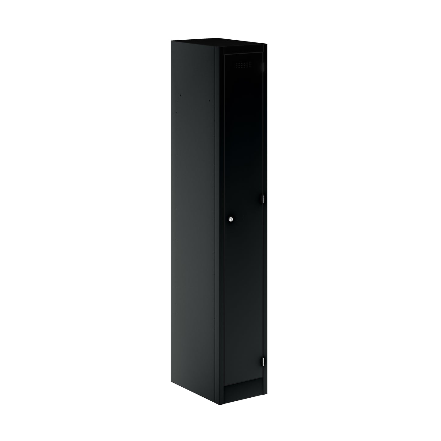 PRIMARY LOCKER - 1800MM H X 300MM W X 450MM D 1 DOOR SINGLE LOCKER COLUMN - BLACK
