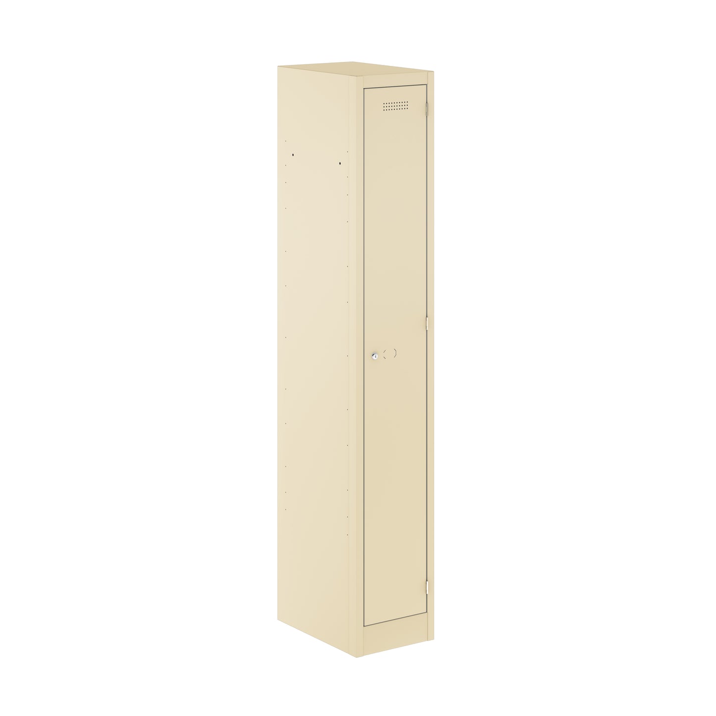 PRIMARY LOCKER - 1800MM H X 300MM W X 450MM D 1 DOOR SINGLE LOCKER COLUMN - CREAM
