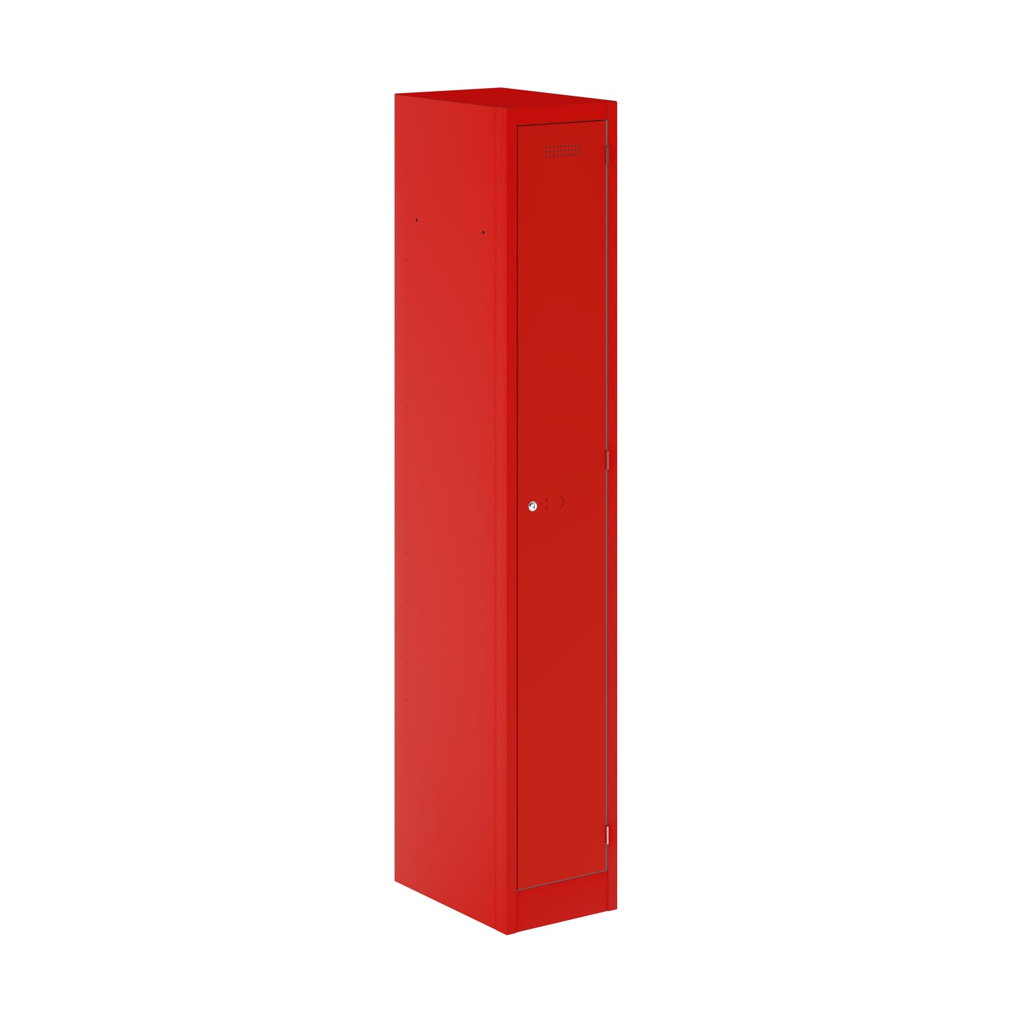 PRIMARY LOCKER - 1800MM H X 300MM W X 450MM D 1 DOOR SINGLE LOCKER COLUMN - CARDINAL RED