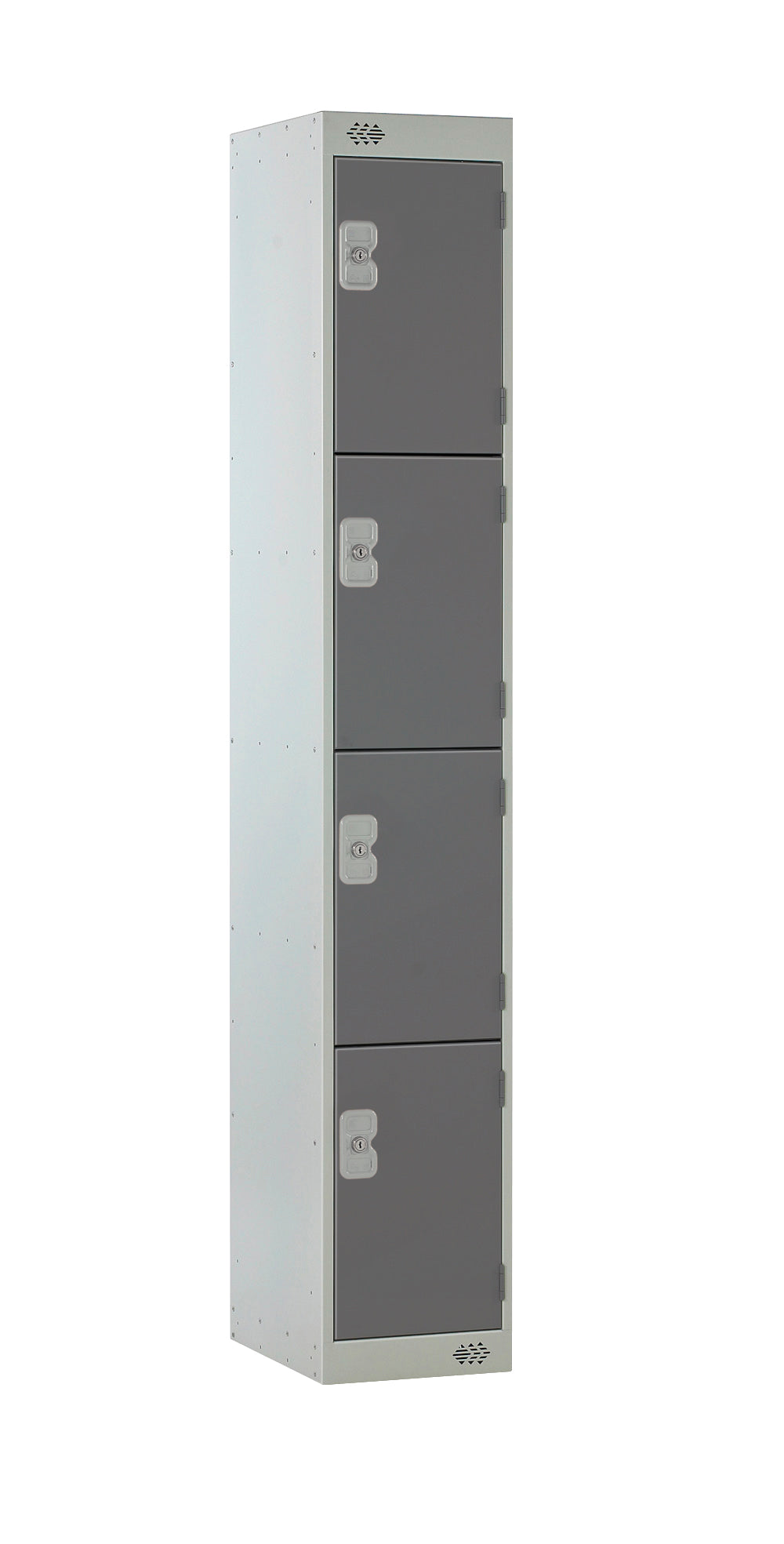 4 DOOR LOCKER 300X300X1800 DARK GREY DOOR