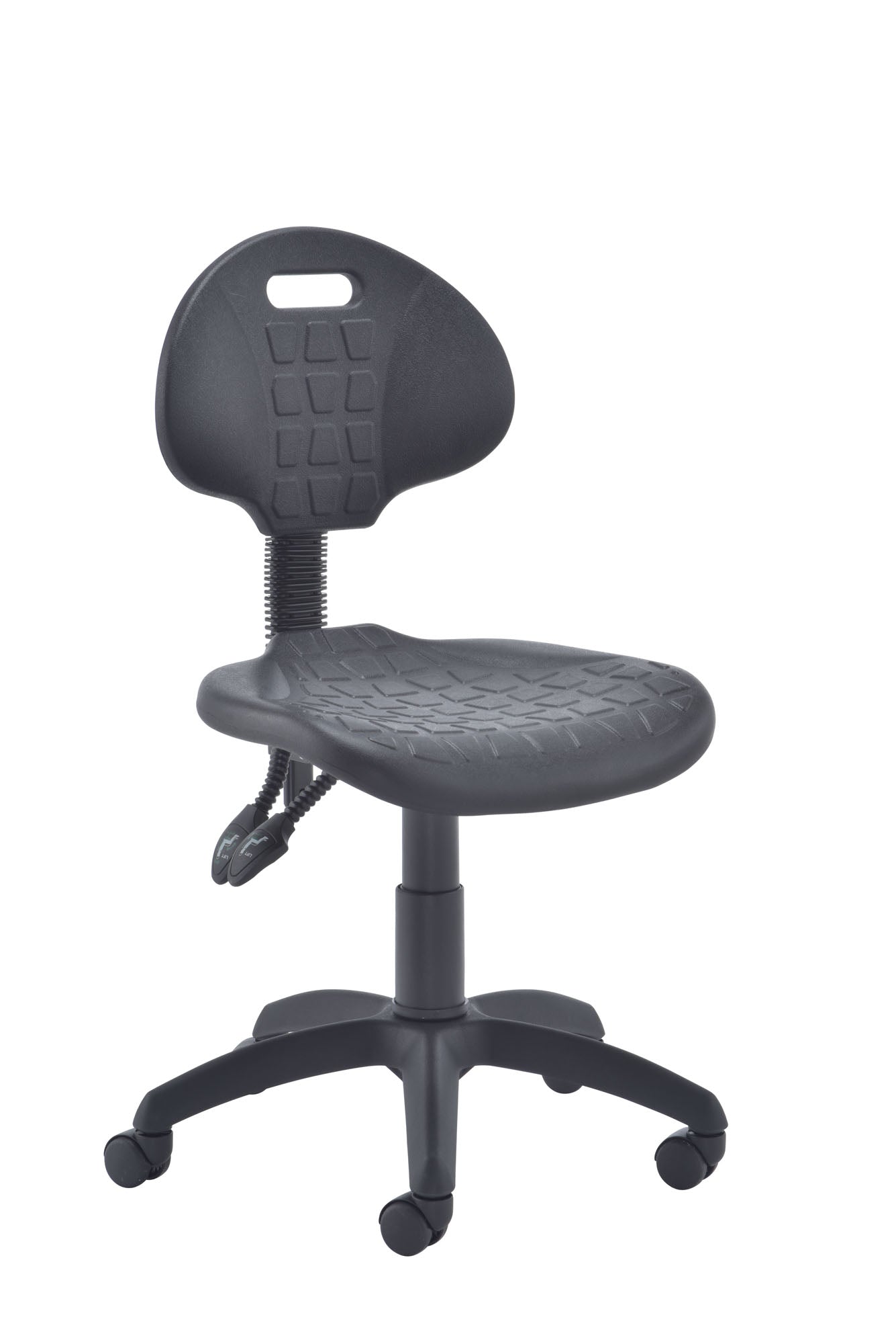FACTORY CHAIR 2 LEVER | BLACK
