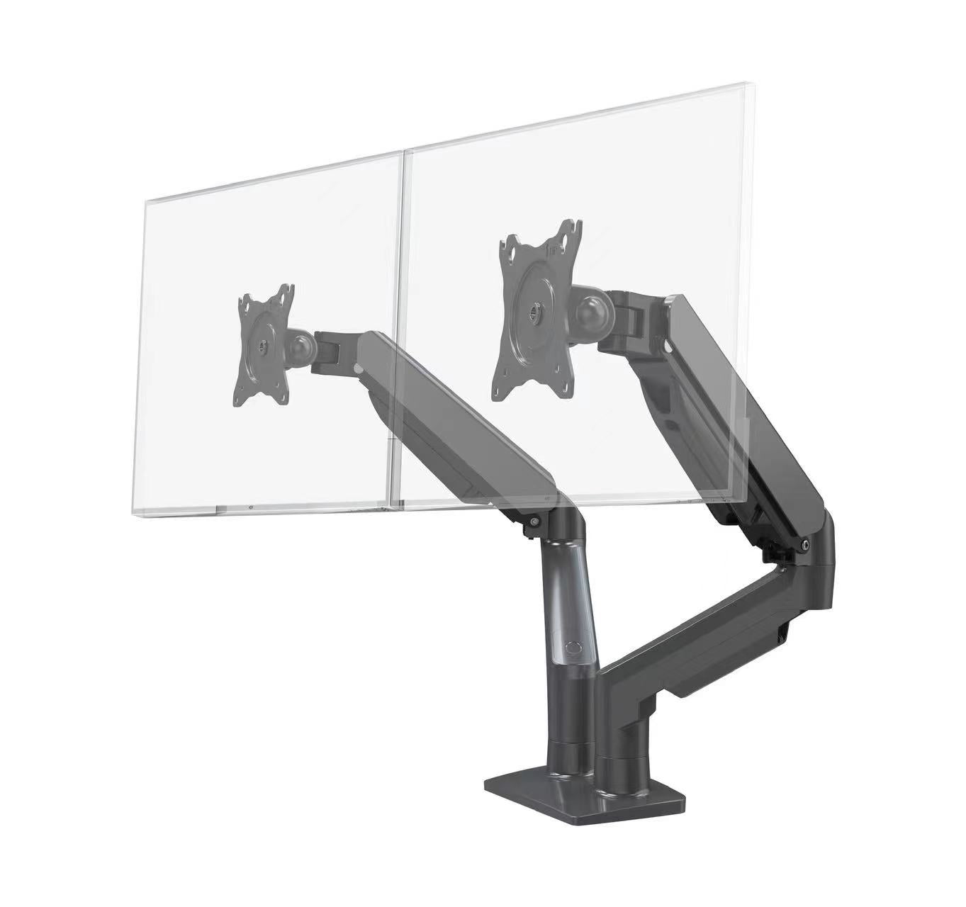 MERGE TWIN GAS SPRING MONITOR ARM | BLACK