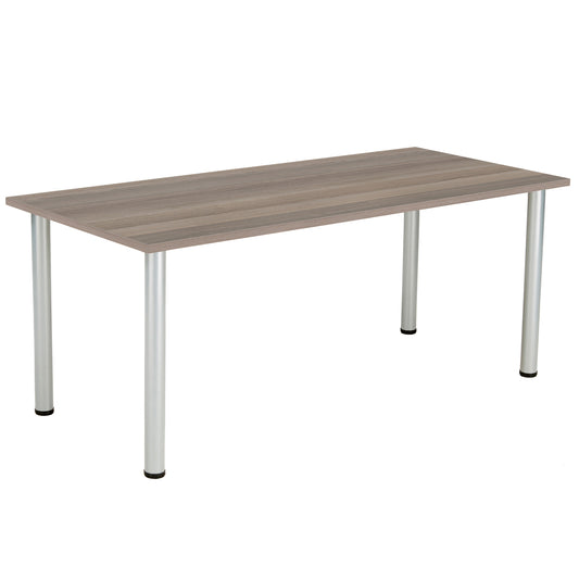 ONE FRACTION PLUS 1880 RECTANGULAR MEETING TABLE GREY OAK