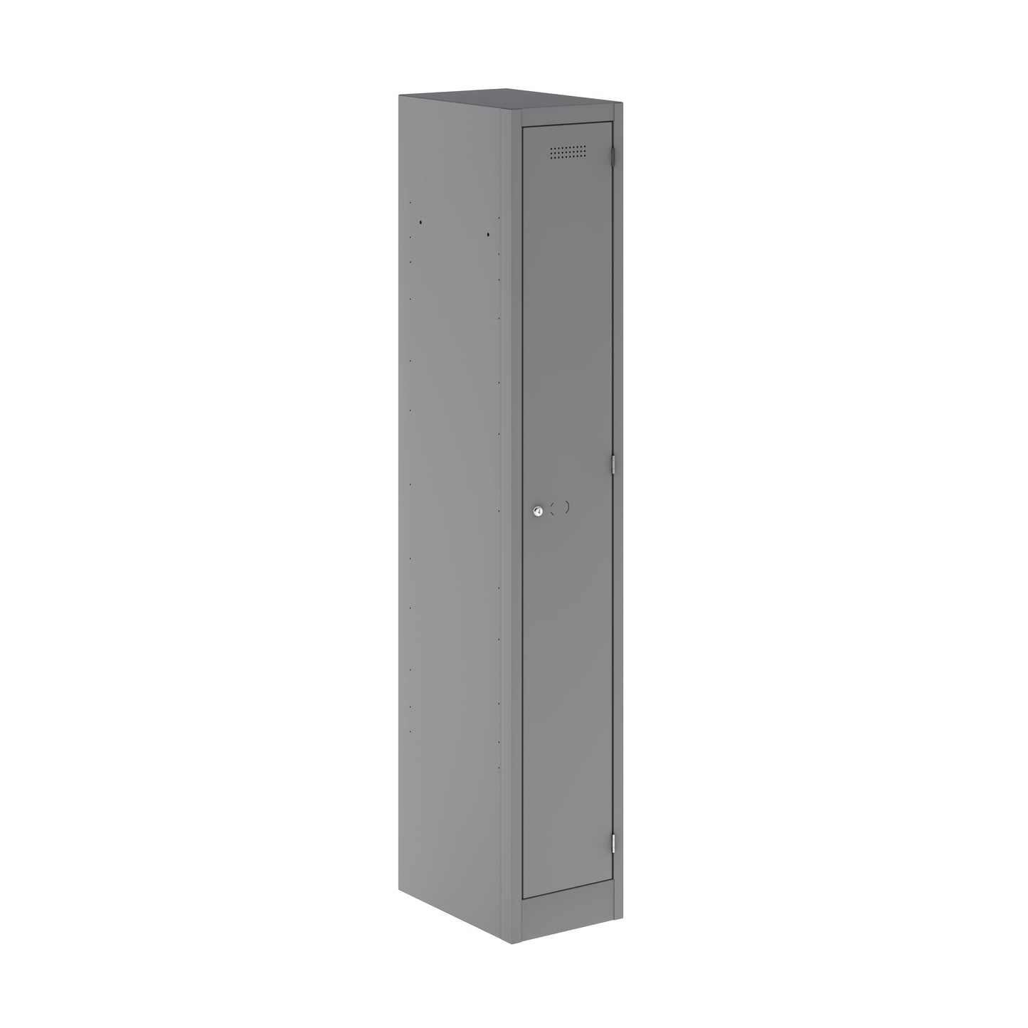 PRIMARY LOCKER - 1800MM H X 300MM W X 450MM D 1 DOOR SINGLE LOCKER COLUMN - SILVER