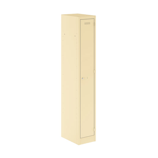 PRIMARY LOCKER - 1800MM H X 300MM W X 450MM D 1 DOOR SINGLE LOCKER COLUMN - BEIGE