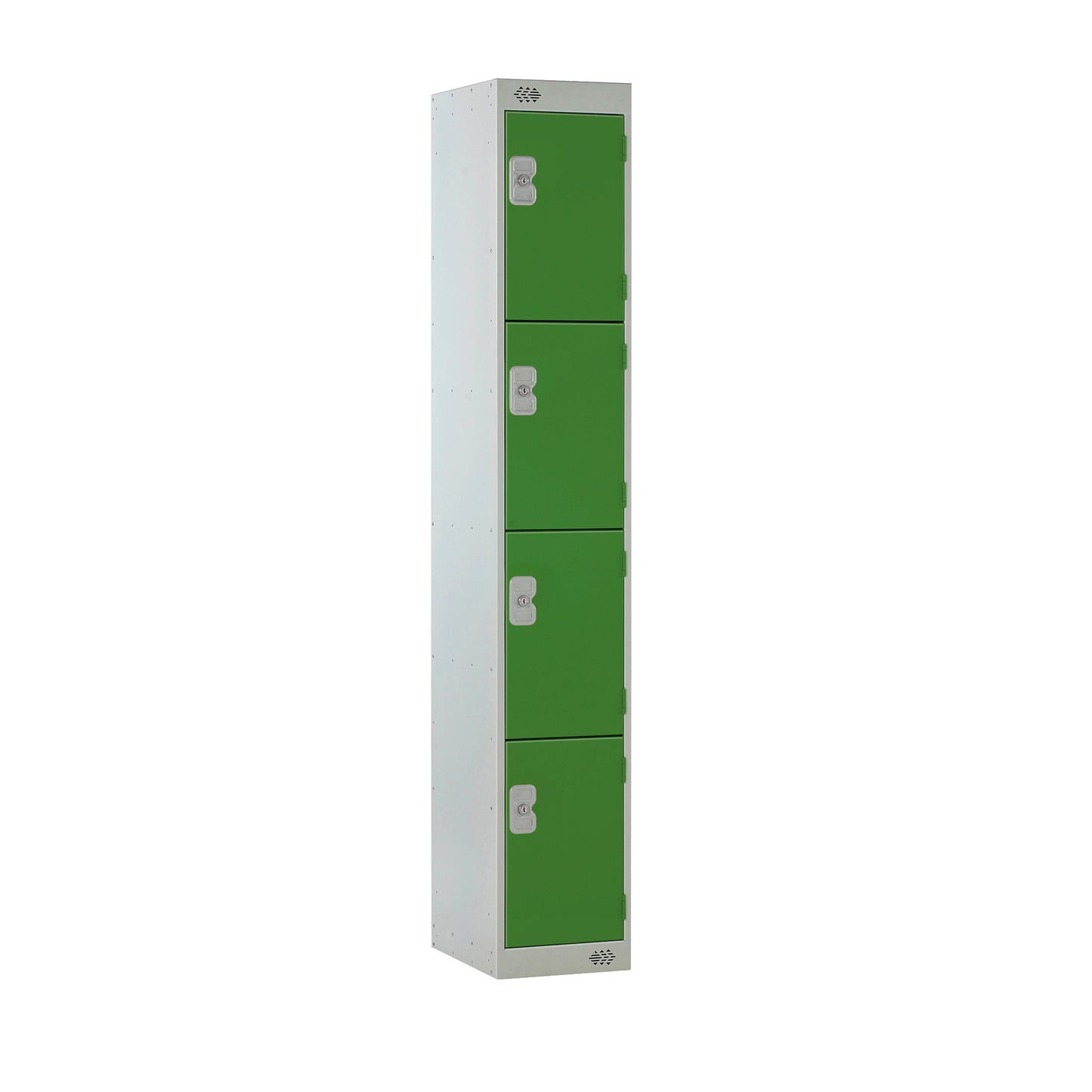 4 DOOR LOCKER 300X300X1800 GREEN DOOR