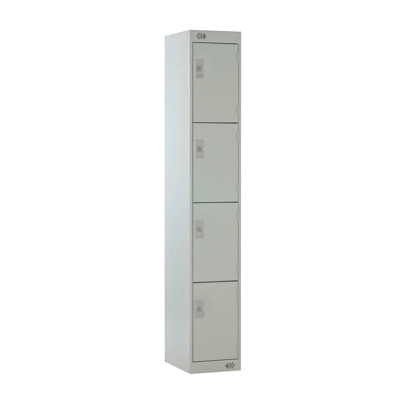 4 DOOR LOCKER 300X300X1800 LIGHT GREY DOOR