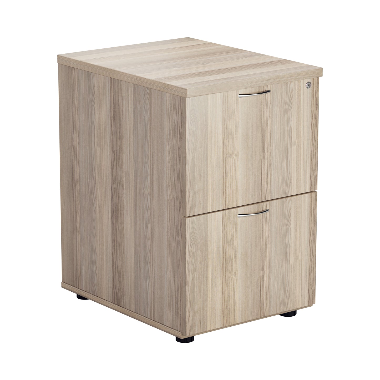 2 DRAWER FILING CABINET - GREY OAK