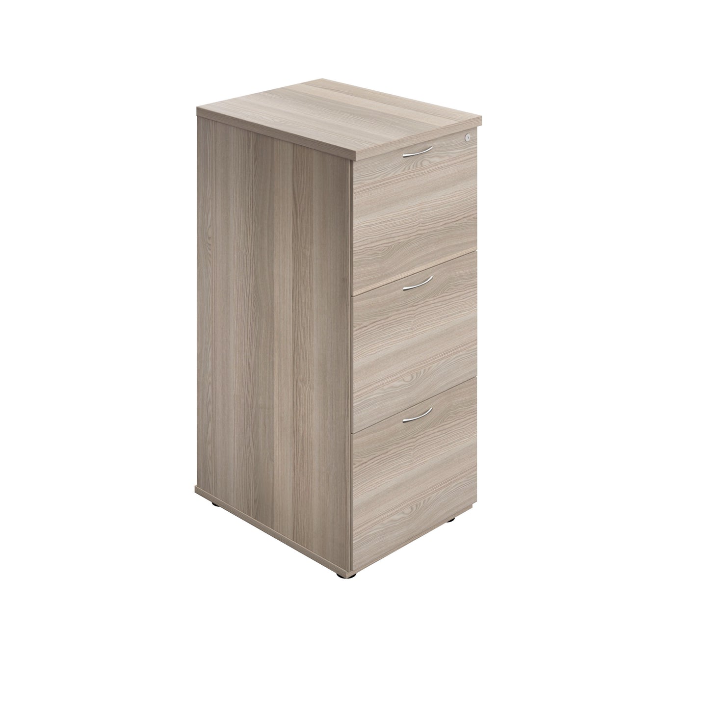 3 DRAWER FILING CABINET - GREY OAK