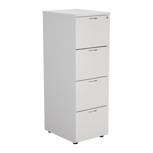4 DRAWER FILING CABINET - WHITE