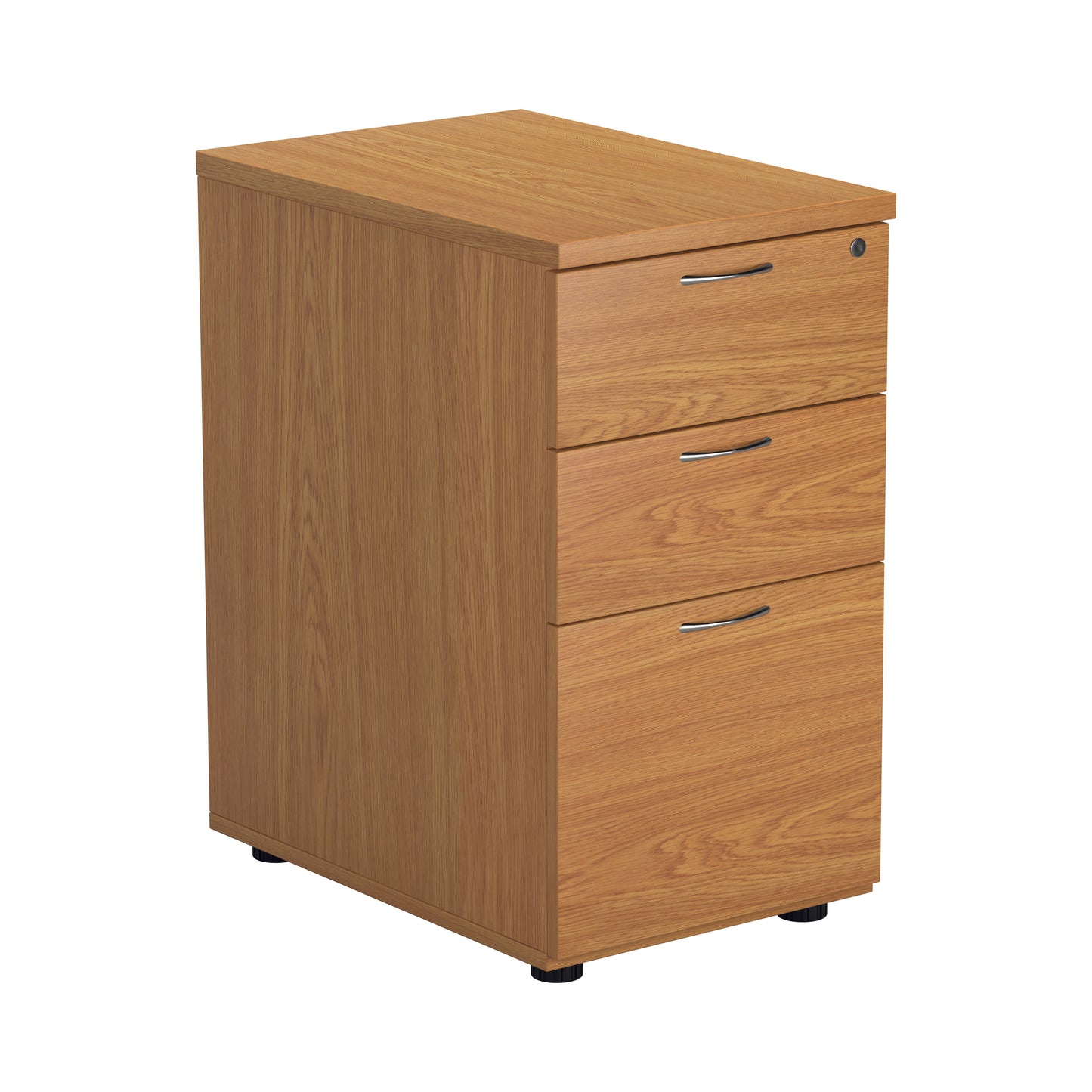 DESK HIGH PEDESTAL 3 DRAWERS (600MM DEEP) NOVA OAK