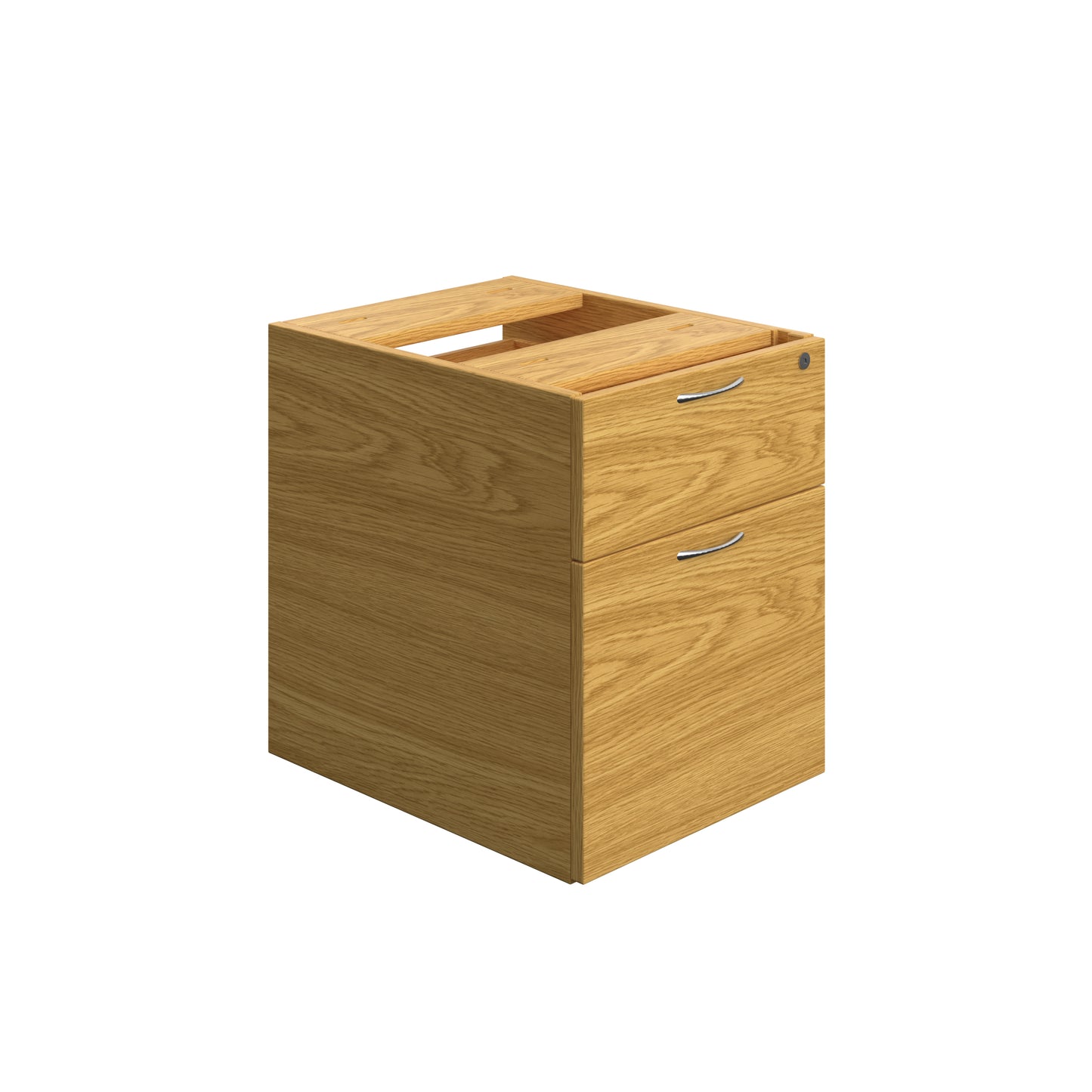 655 FIXED PEDESTAL 2 DRAWERS NOVA OAK