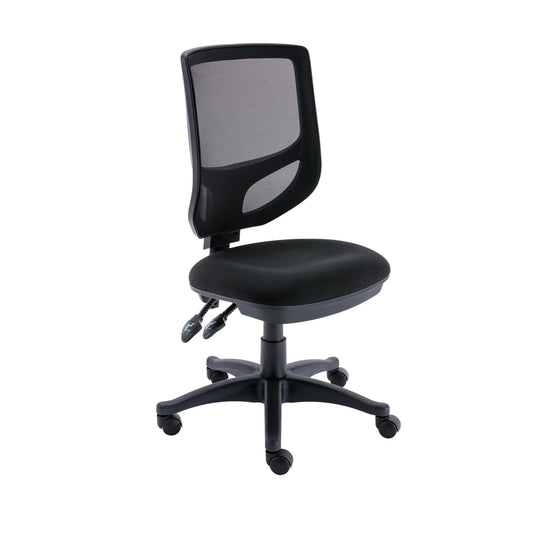 Versi 2 Lever Mesh Operator Chair No Arms